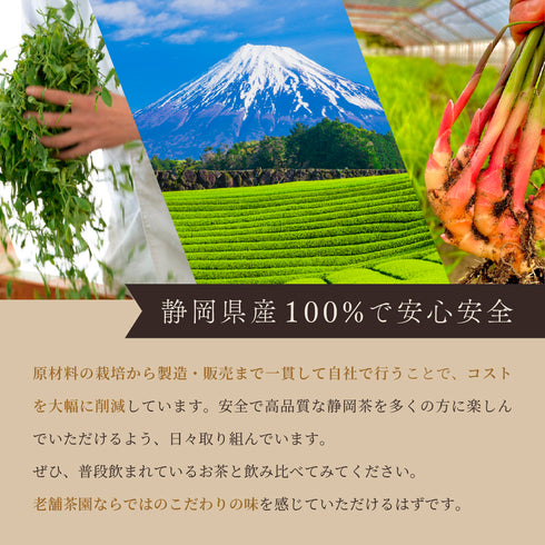 温活小町 金時生姜茶 和紅茶 ほうじ茶 ギフトセット 2袋